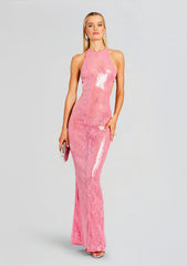 Shivonne Sequin Lace Dress