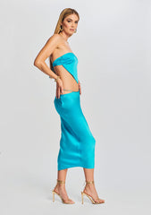 Natalia Silk Scarf Top