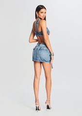Millie Denim Bra Top