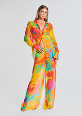 Mika Silk Chiffon Pant