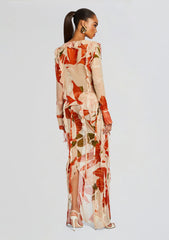 Shae Silk Chiffon Top