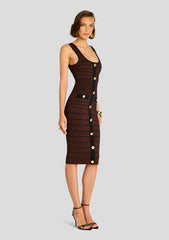 Weyla Metallic Knit Dress