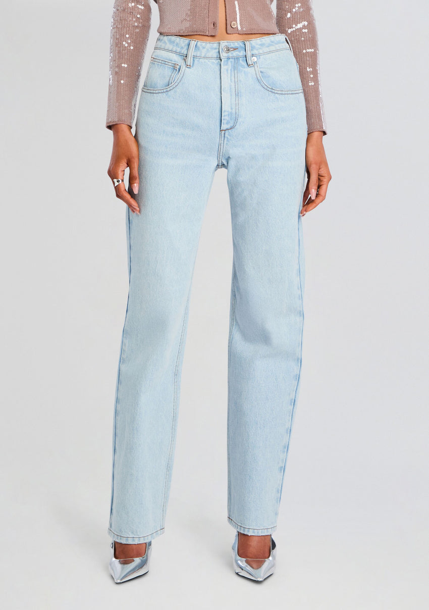 Brooklyn High Rise Straight Jean