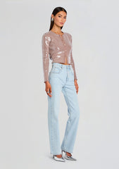 Brooklyn High Rise Straight Jean