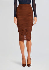 Thessa Ruched Skirt