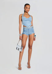 Oleeara Denim Short