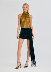 Imperia Velvet Skirt