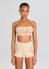 Janna Metallic Knit Top