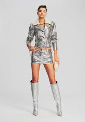 Nico Leather Skirt