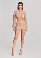 Cropped Devin Sweater