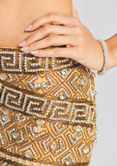 Mina Sequin Skirt