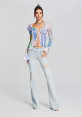 Aviva Silk Chiffon Blouse