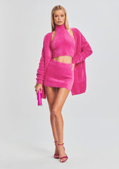 Jordyn Fuzzy Cardigan