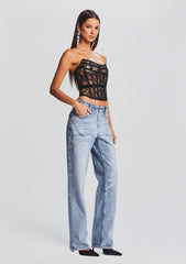 Bayley Embellished Lace Top