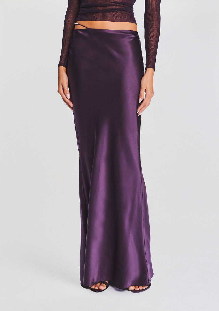 Silvana Silk Maxi Skirt