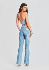 Rafael Patchwork Denim Jean