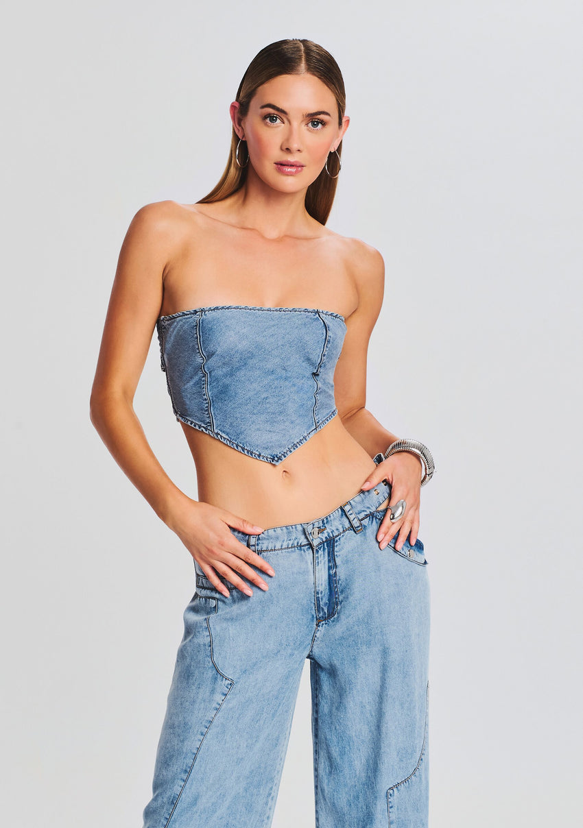 Tate Denim Top