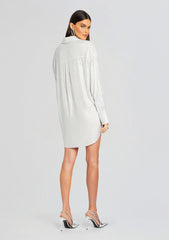Maddox Embellished Shirt Dress