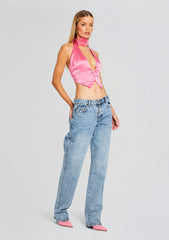 Romy Silk Vest
