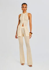 Tish Knit Crochet Pant