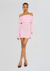 Galli Rib Knit Mini Dress