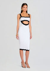 Wynra Metallic Knit Dress