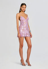 Kamala Sequin Lace Dress
