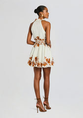 Ayra Short Dress with Belt Buckle
