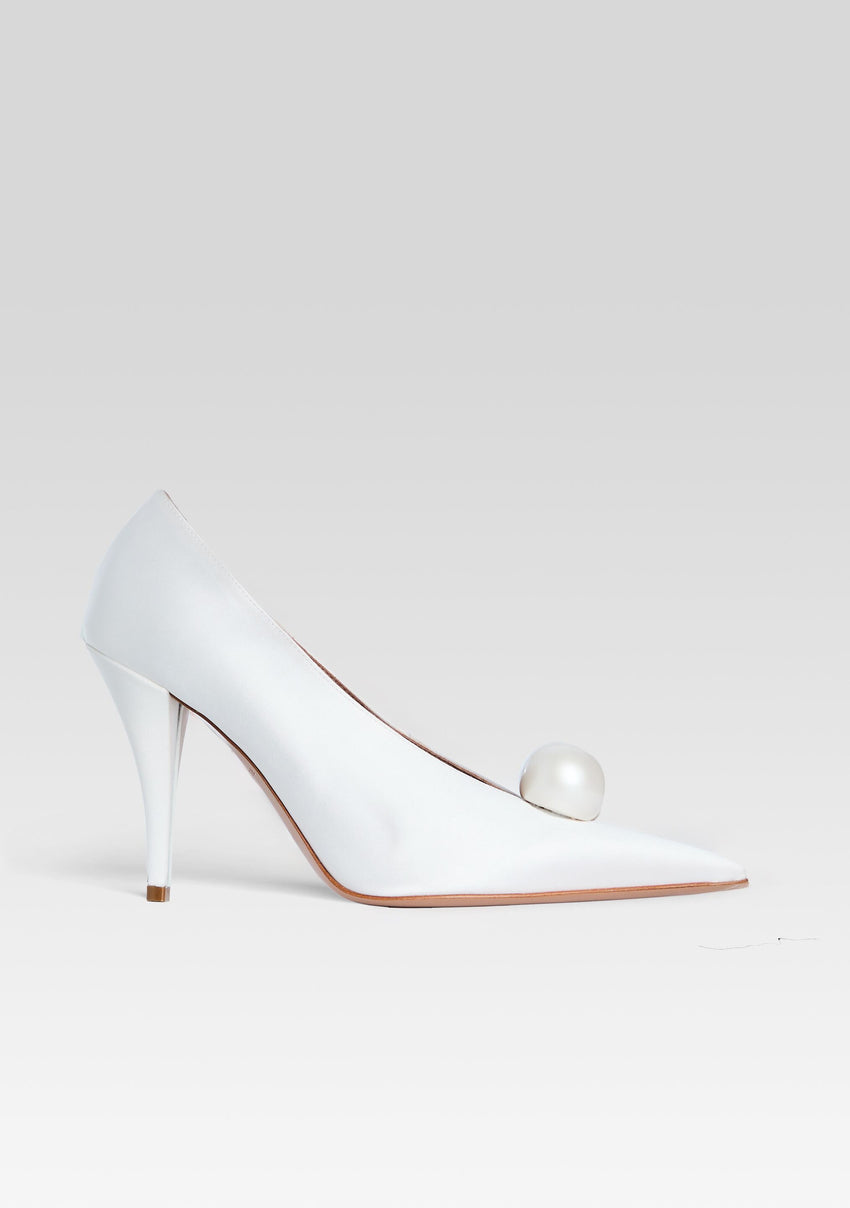 Corinna Satin Heel
