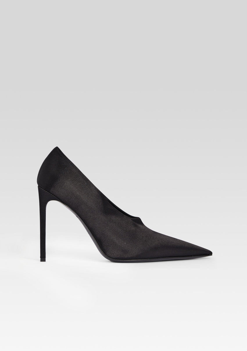 Mollie Satin Pump