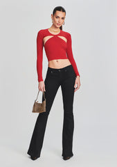 Demi Coated Denim Jean