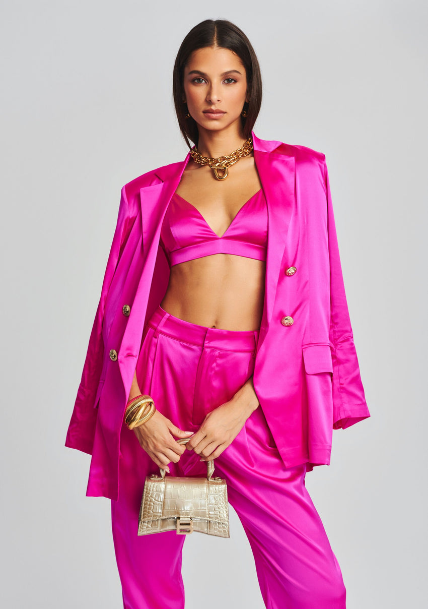 Pandora Silk Blazer